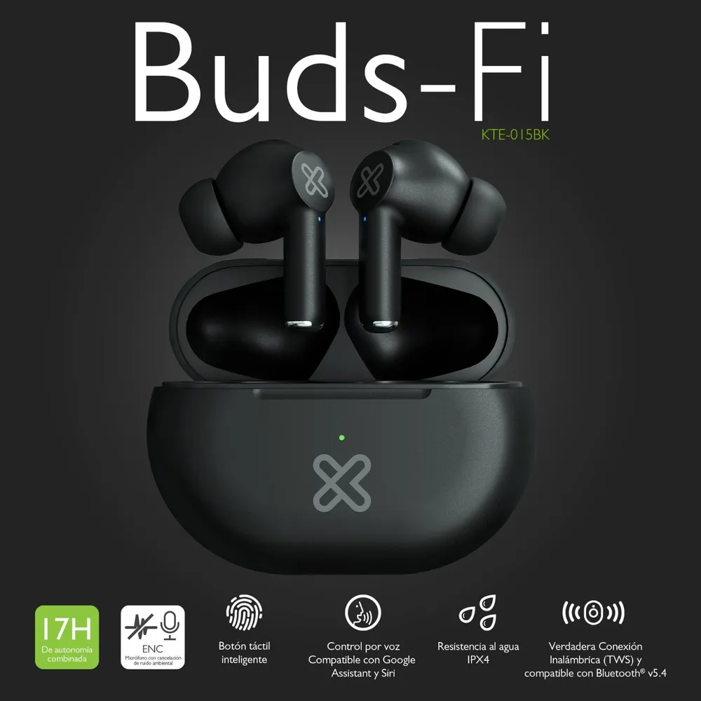Klip Xtreme Buds-Fi Negro, foto 5