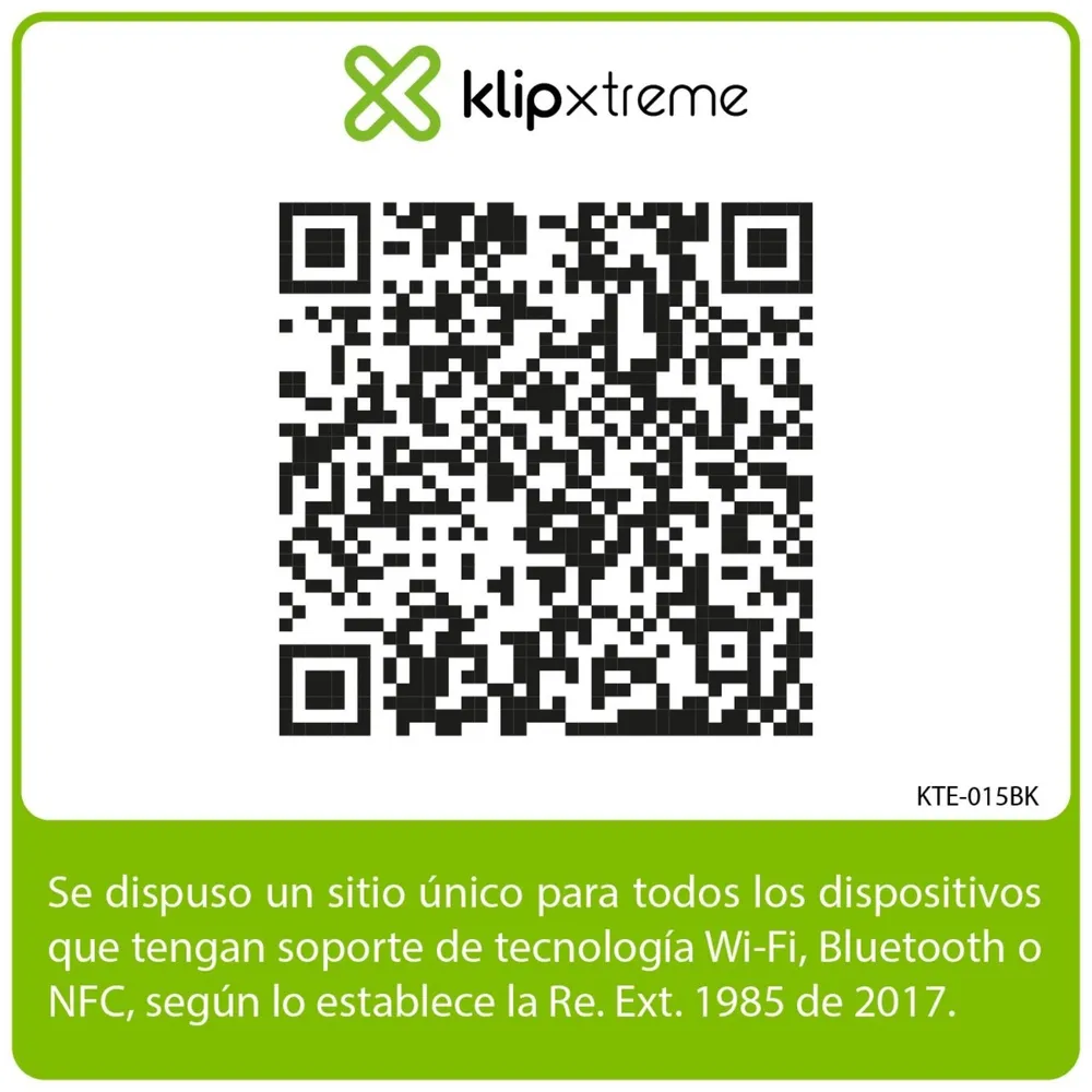 Klip Xtreme Buds-Fi Negro, foto 9