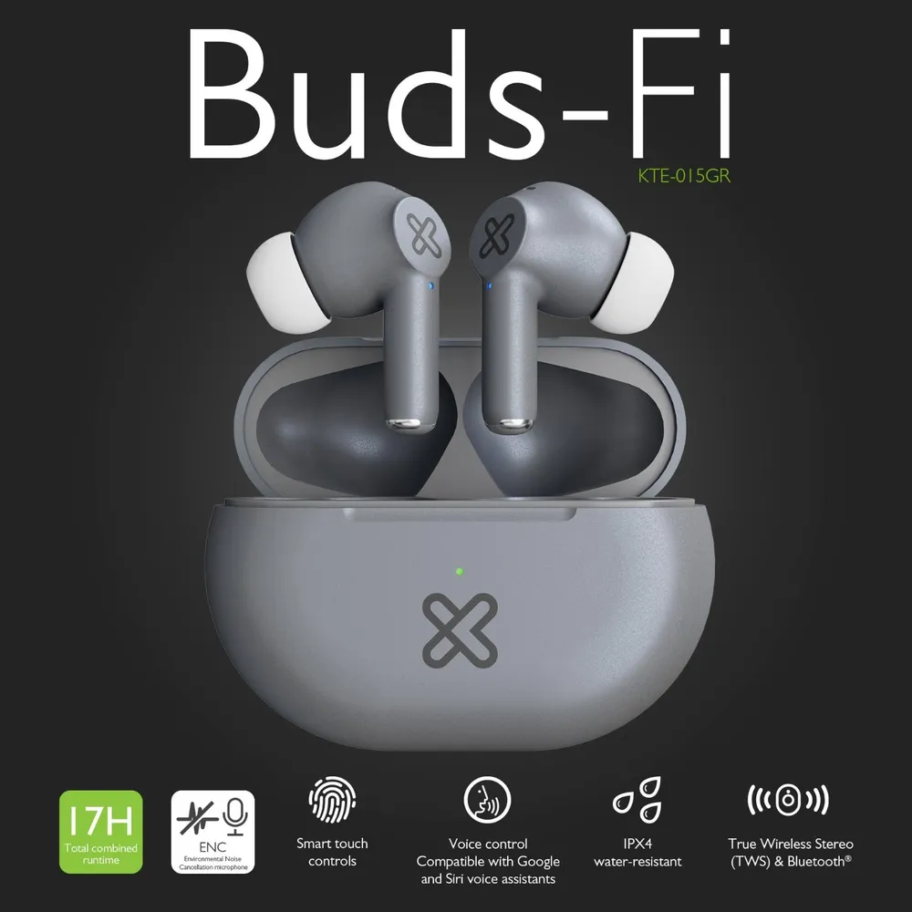 Klip Xtreme Buds-Fi Gris, foto 5