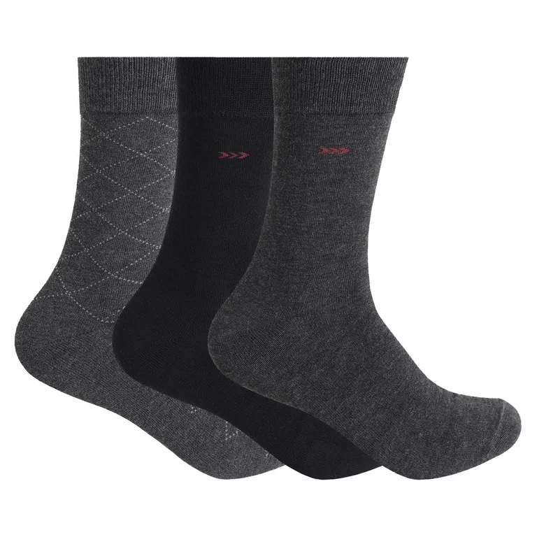 Pack 3 Calcetines Largos Algodón Hombre