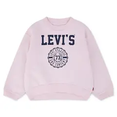 LEVIS - Poleron Algodón Niña Crew Graphic