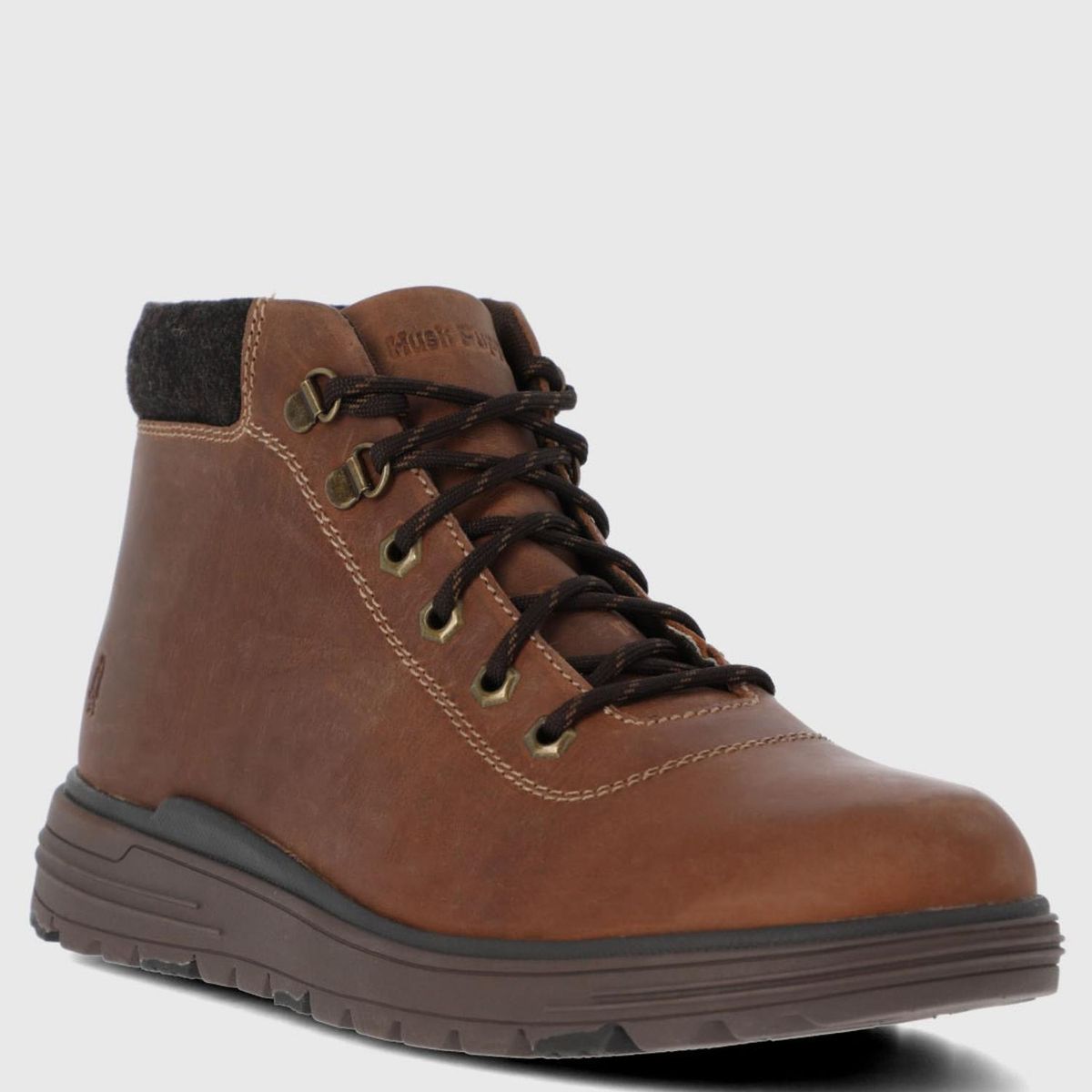 HUSH PUPPIES - Botín Hombre Café Hush Puppies