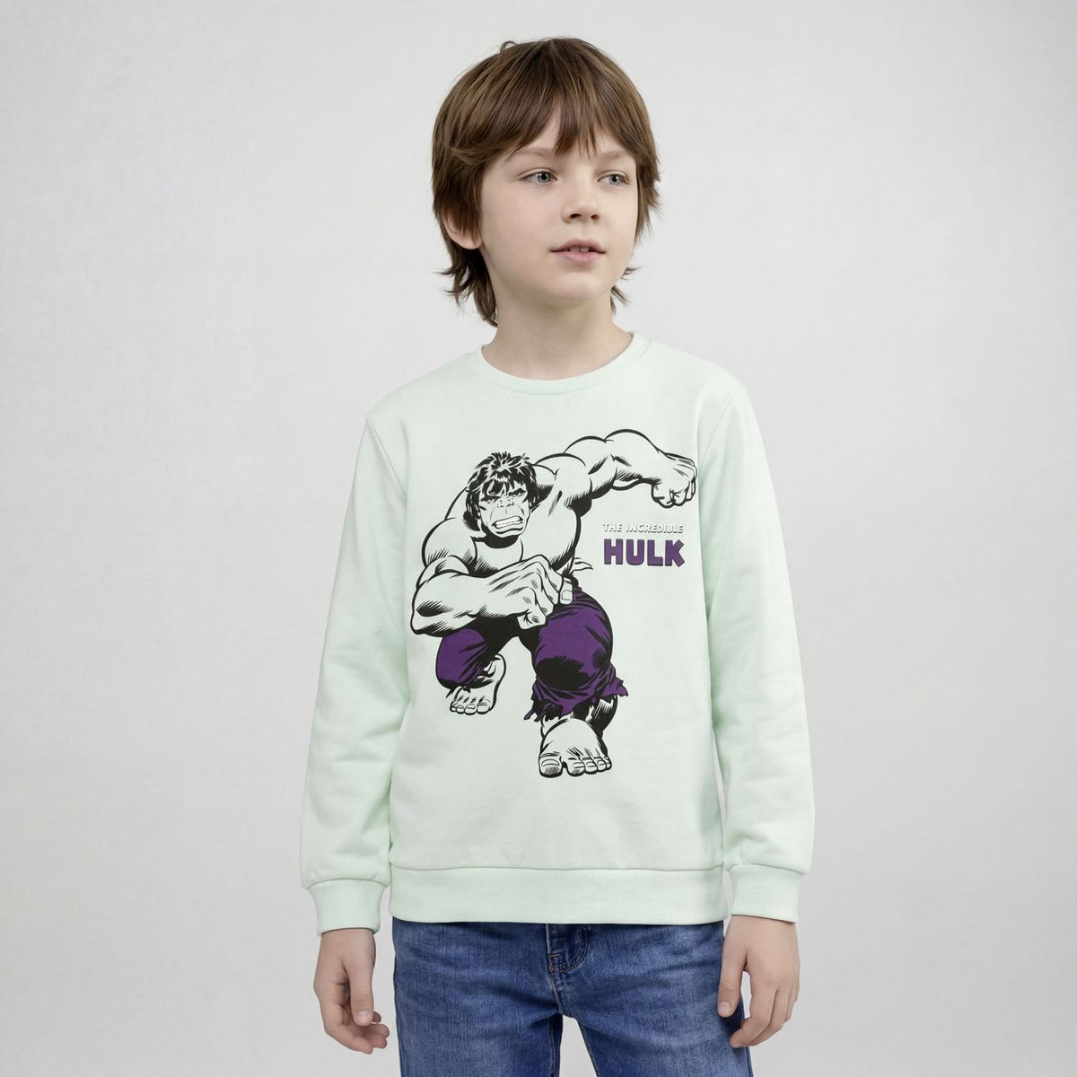 AVENGERS - Poleron Niño Hulk Avengers