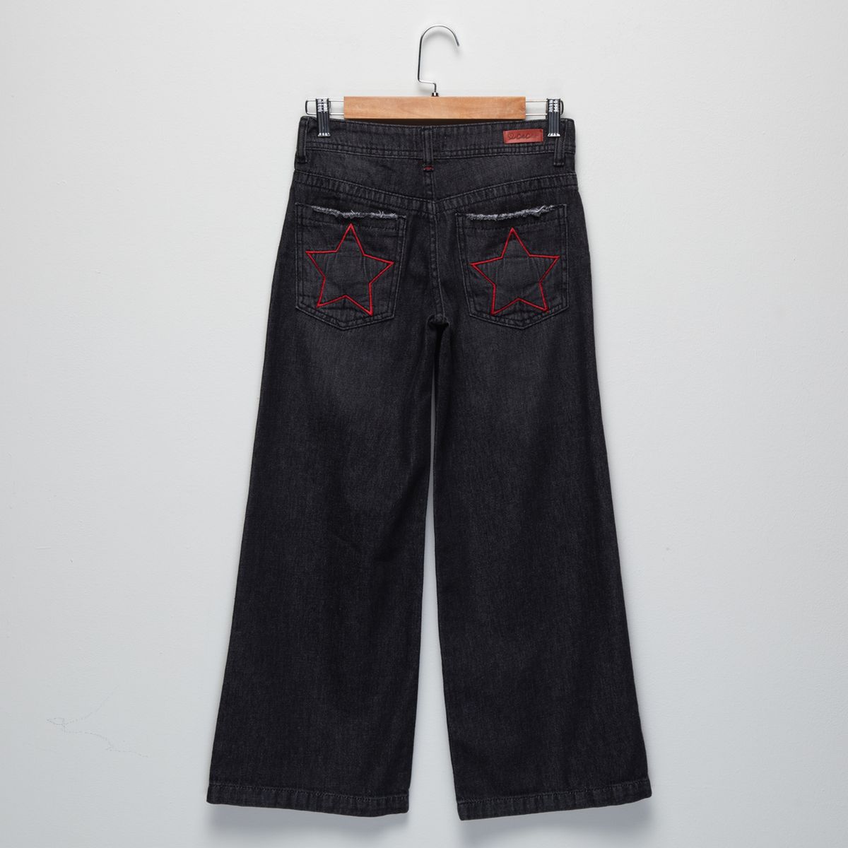 CACAO - Jeans Niña Wide Leg Cacao