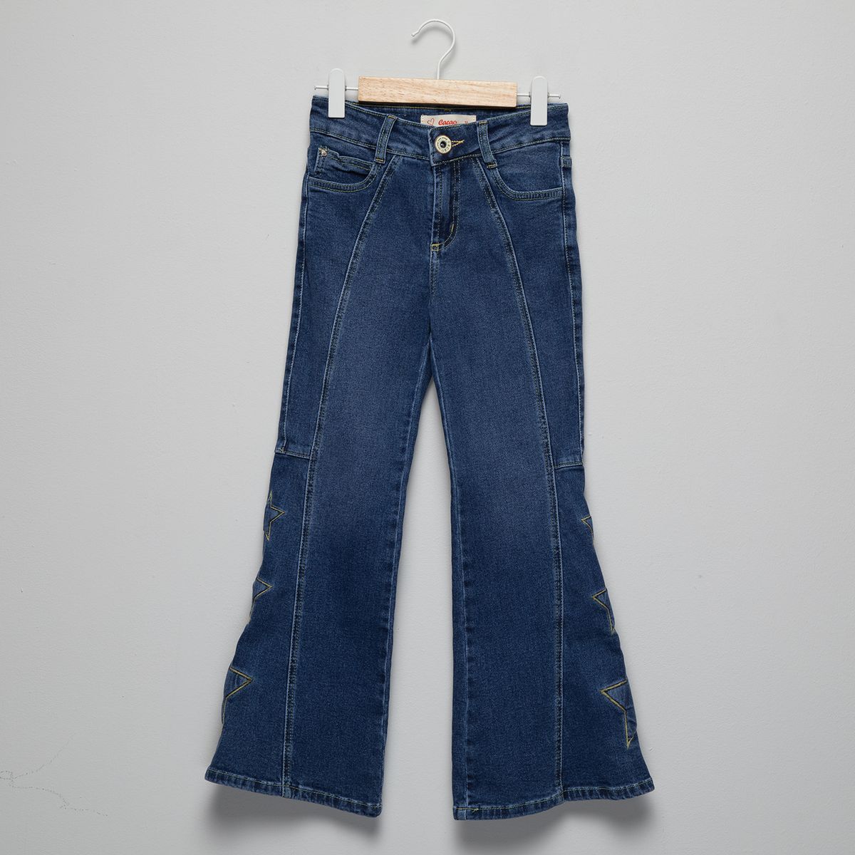 CACAO - Jeans Niña Flare Cacao