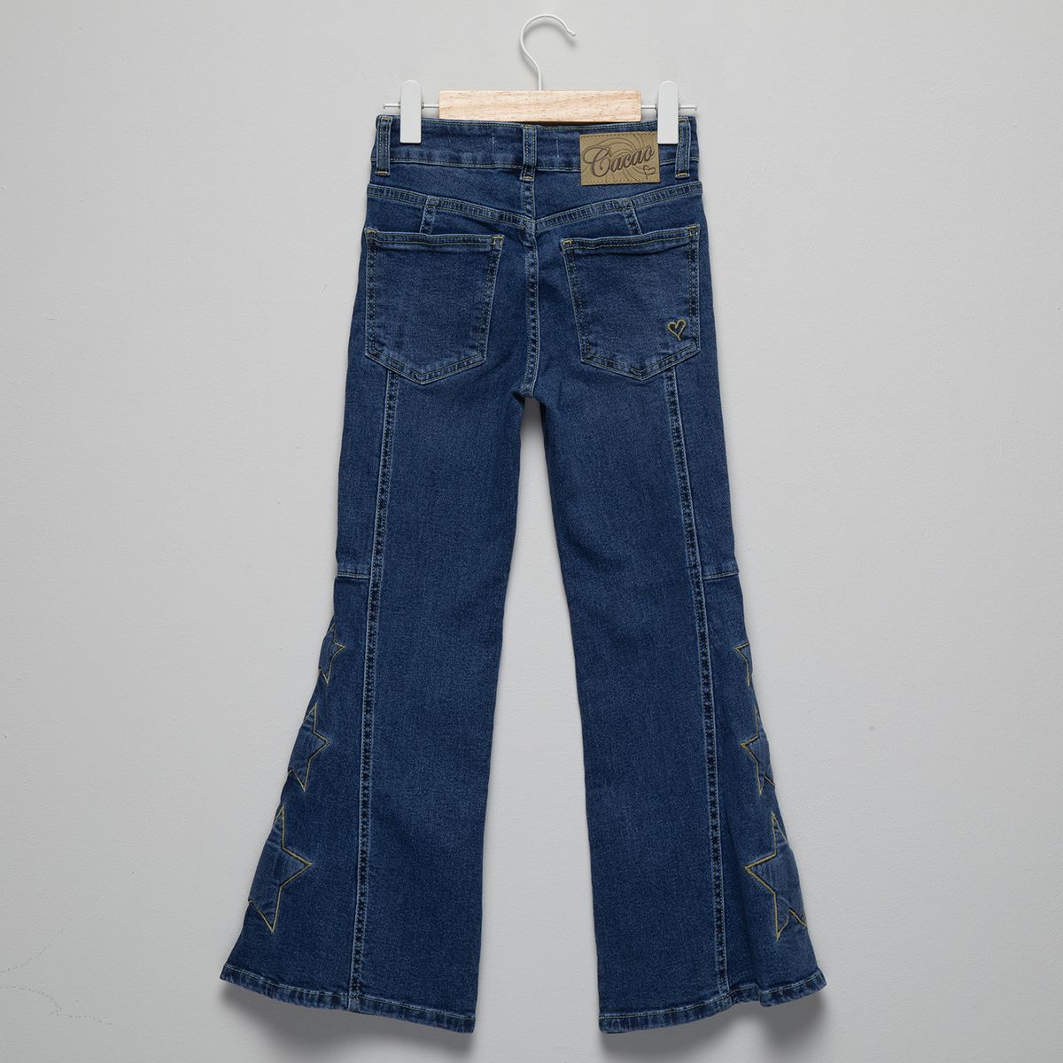 CACAO - Jeans Niña Flare Cacao