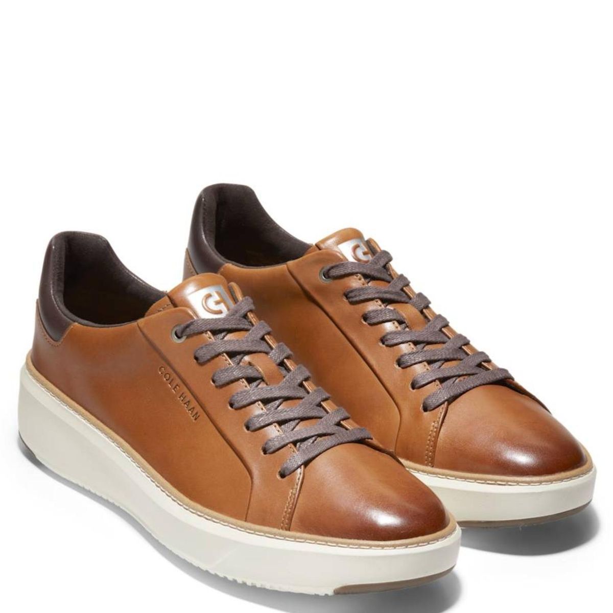 COLE HAAN - Zapatilla Urbana Hombre Cuero Café Cole Haan