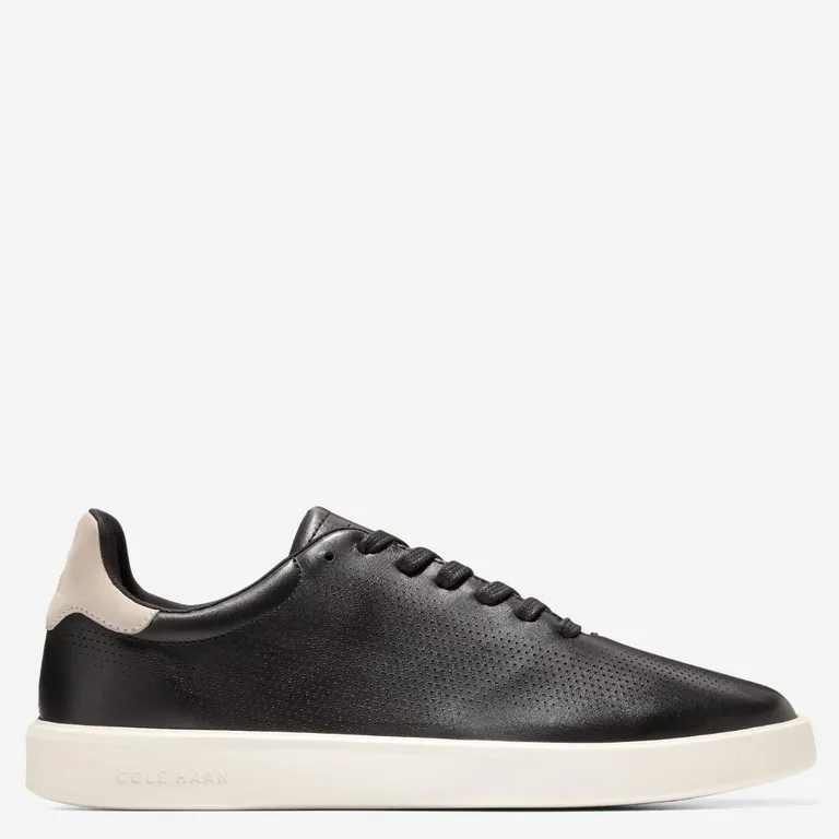 Zapatilla Urbana Hombre Cuero Negro