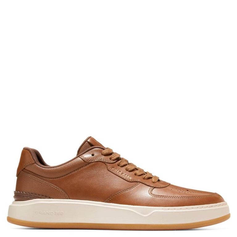 Zapatilla Urbana Hombre Cuero Café