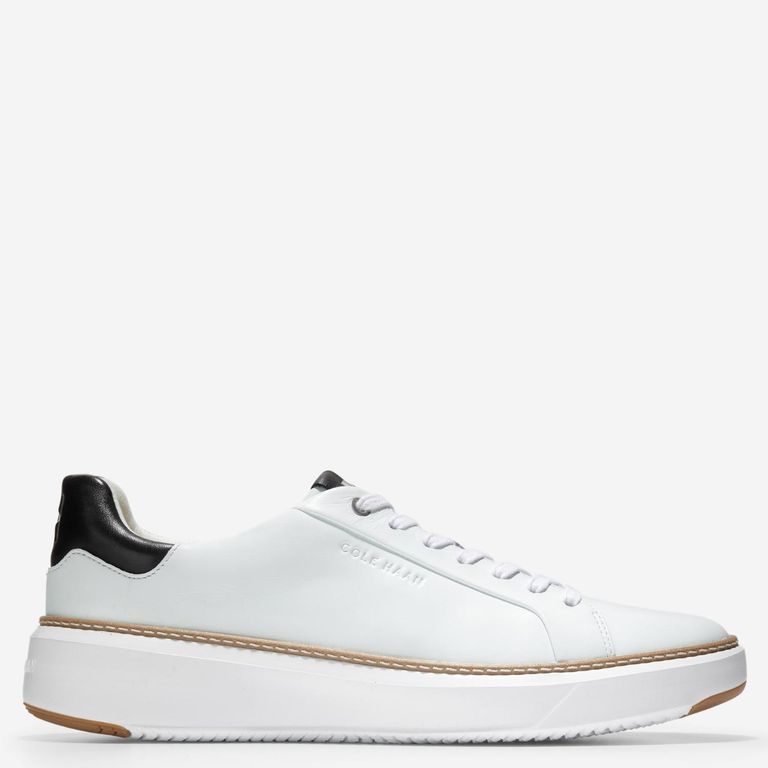 Zapatilla Urbana Hombre Cuero Blanco
