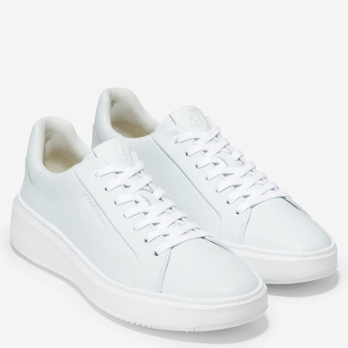 COLE HAAN - Zapatilla Urbana Hombre Cuero Blanco Cole Haan