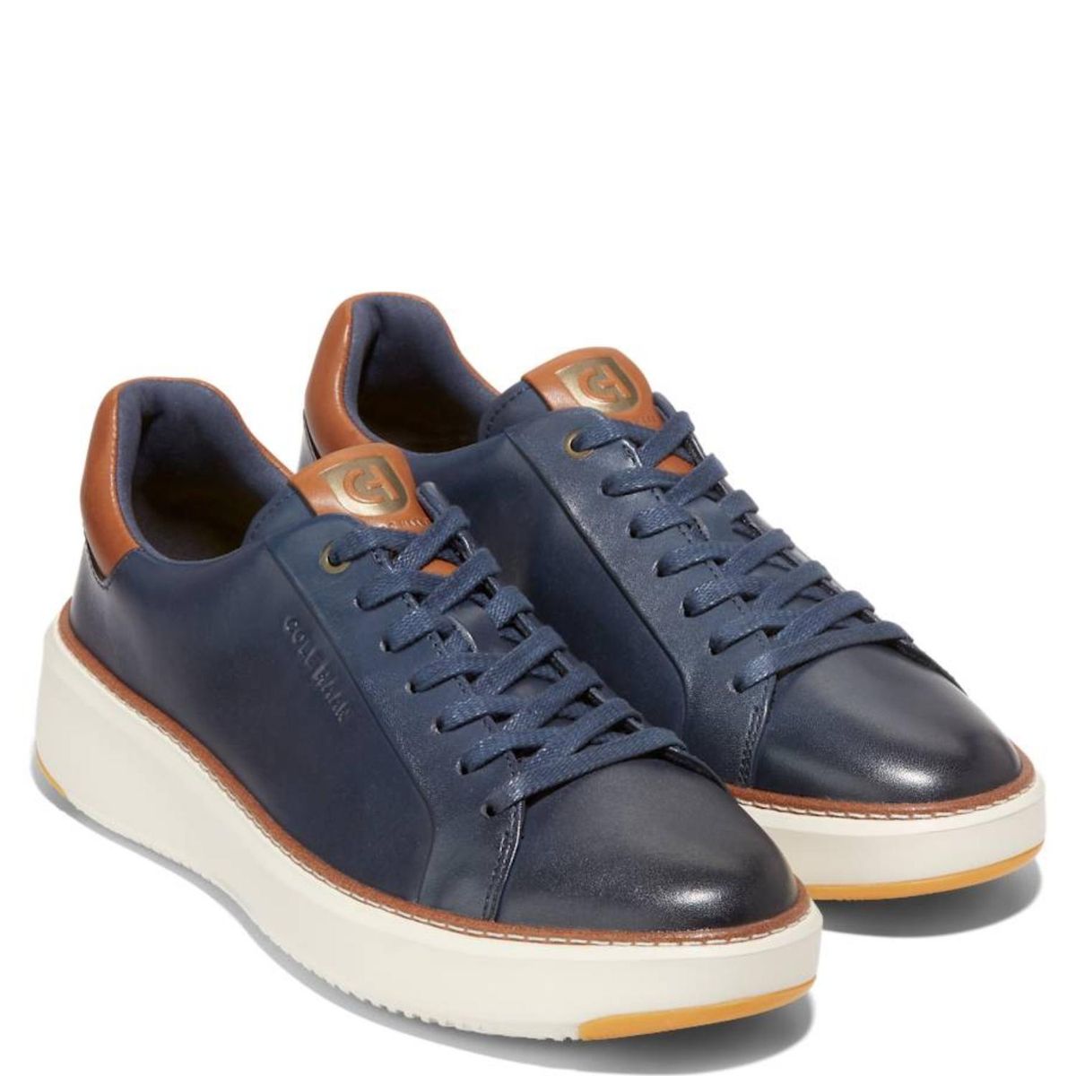 COLE HAAN - Zapatilla Urbana Hombre Cuero Azul Cole Haan