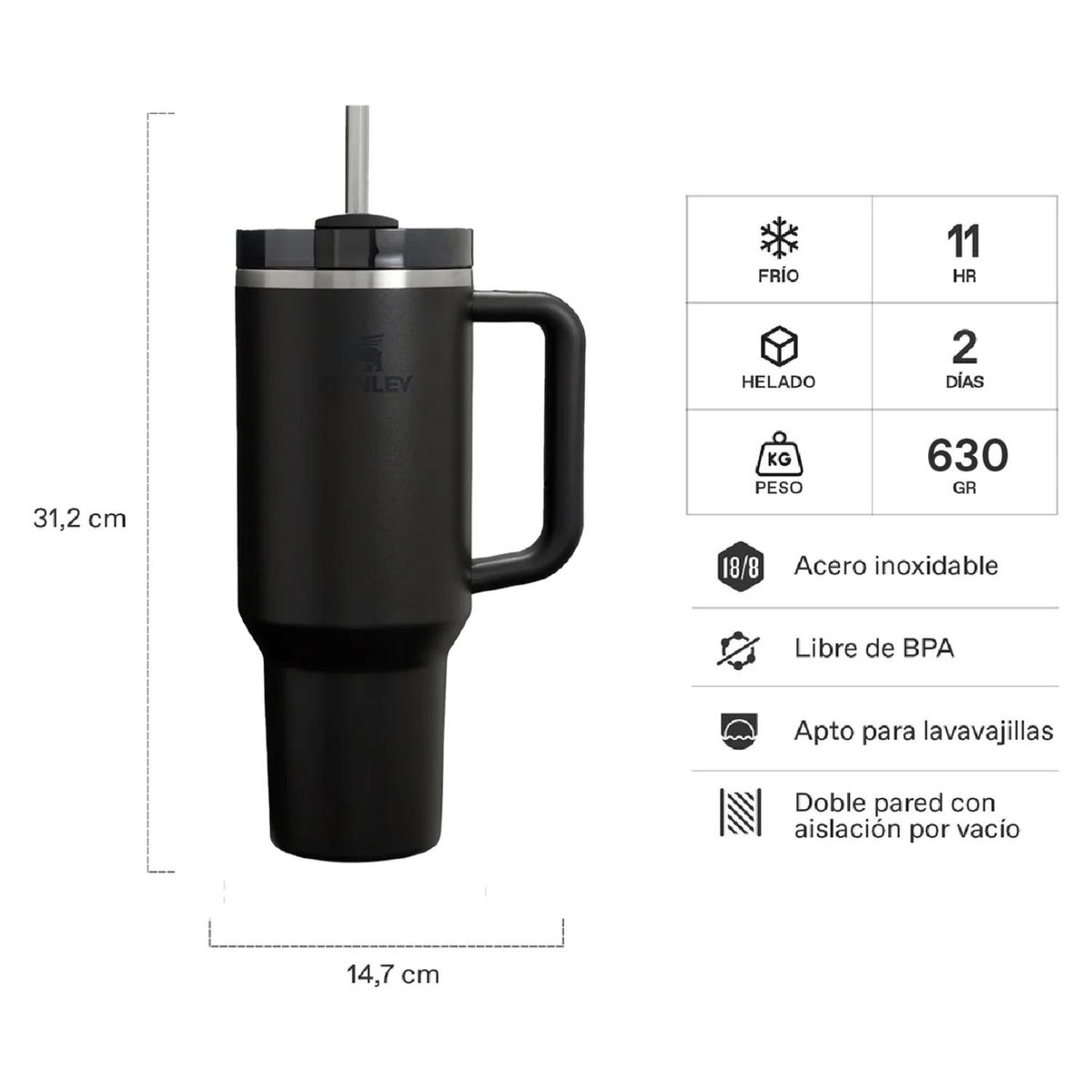 STANLEY - Quencher H2.0 Flowstate 1.1 Lt Tumbler Stanley