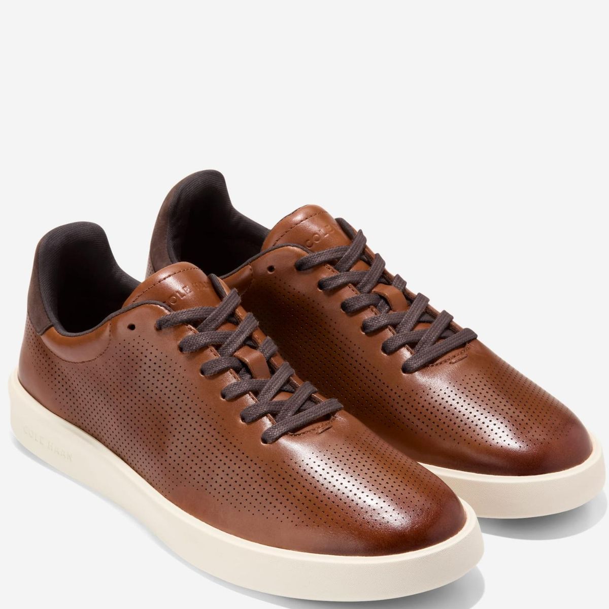 COLE HAAN - Zapatilla Urbana Hombre Cuero Café Cole Haan