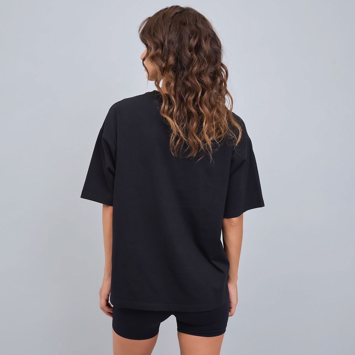 JOSE HERRERA BIKINIS - Polera Básica Oversized Mujer Jose Herrera Bikinis
