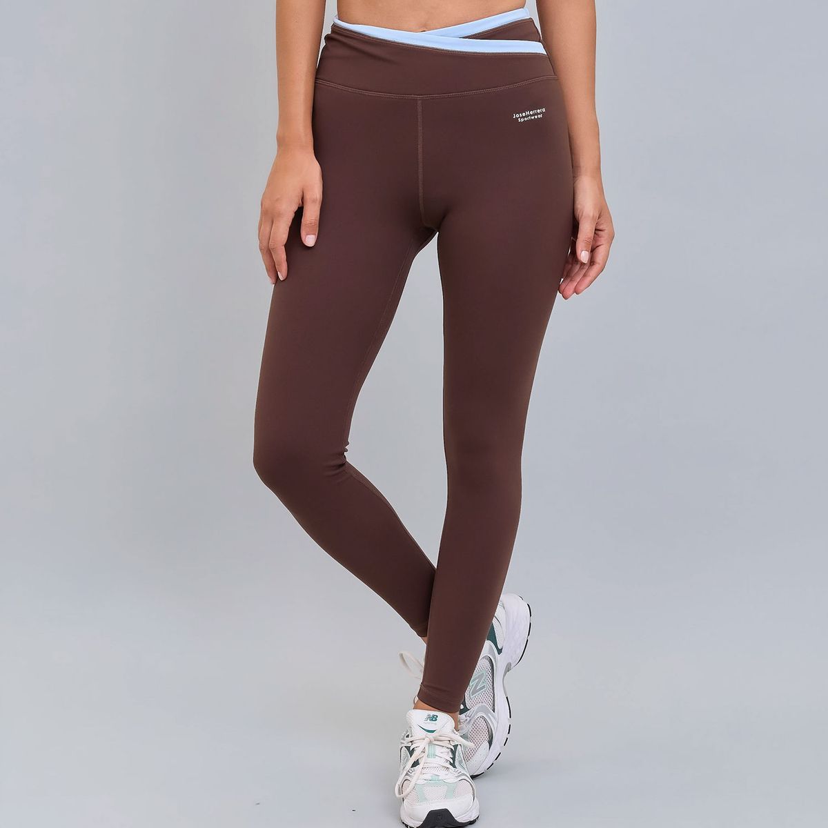 JOSE HERRERA BIKINIS - Leggins Pretina Cruzada Bicolor Mujer Jose Herrera Bikinis