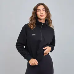 JOSE HERRERA BIKINIS - Polerón Medio Cierre Mujer
