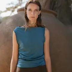 ADEU - Blusa Bote Mujer