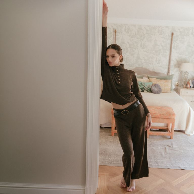 Pantalón Viena Regular Tiro Medio Mujer