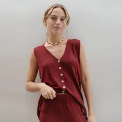 ADEU - Blusa Onda Mujer