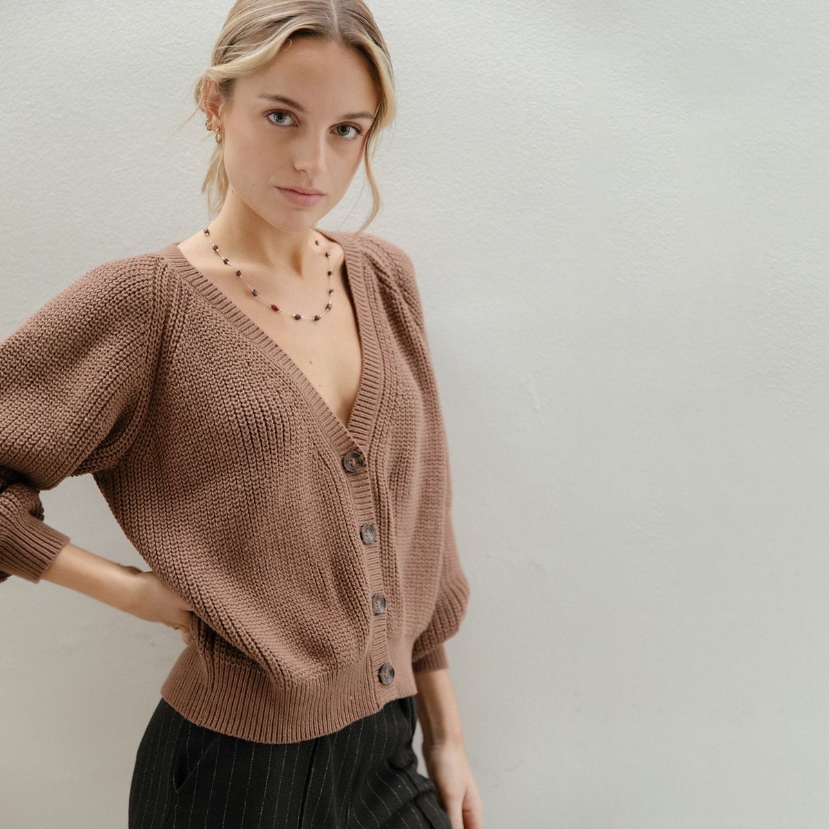 ADEU - Cardigan Ame Mujer Adeu