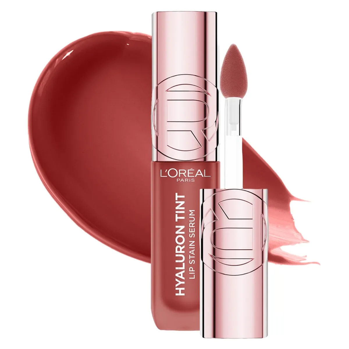 LOREAL PARIS - Hyaluron Tint Tinta Sérum labial – 640 Tea Time L'Oréal Paris