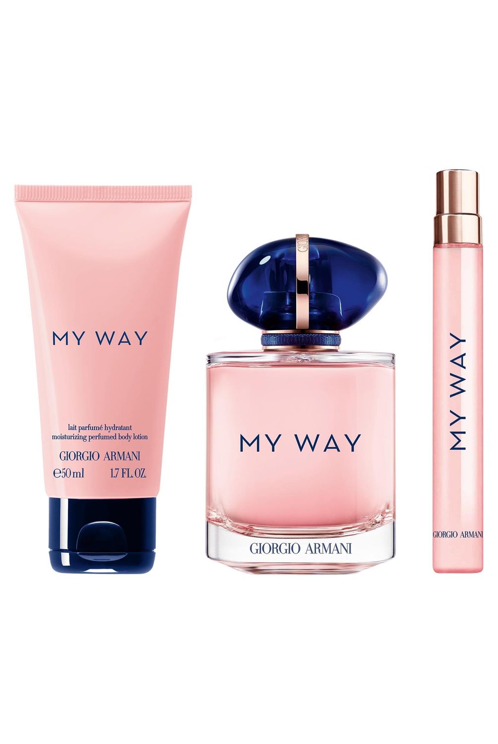 GIORGIO ARMANI Set Perfume Mujer My Way EDP 90 Ml + 10 Ml + Body