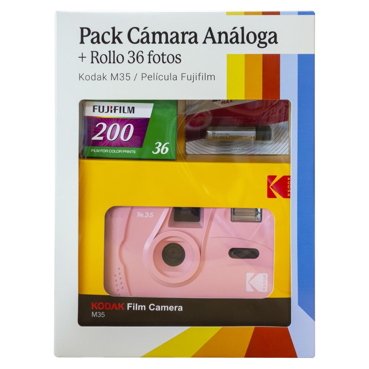 KODAK - Kit Camara Kodak M35 Pink