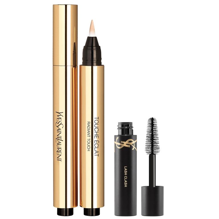 YVES SAINT LAURENT Set Corrector De Rostro Touche Éclat #2 + Mini Máscara Lash Clash