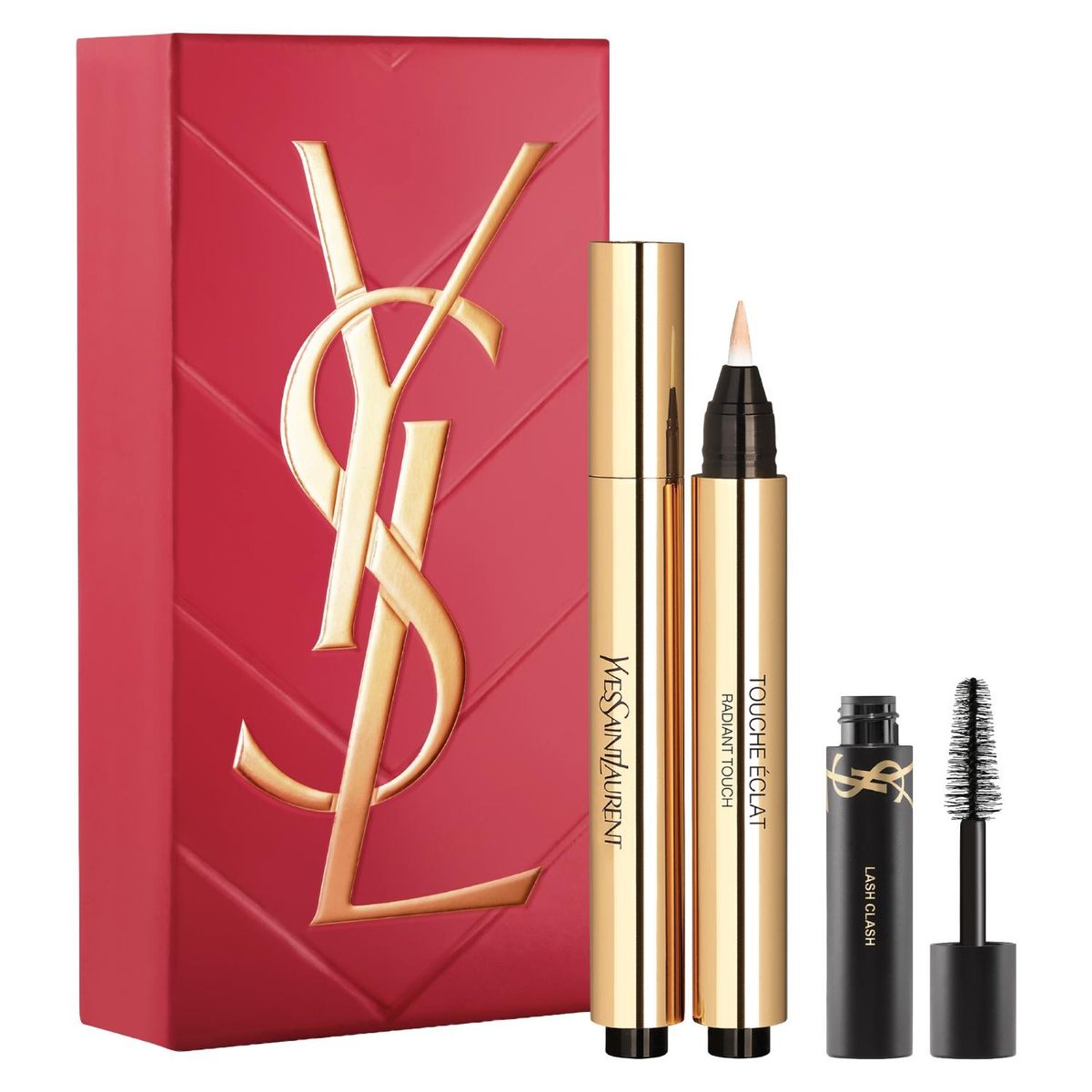 YVES SAINT LAURENT - Set Corrector De Rostro Touche Éclat #2 + Mini Máscara Lash Clash