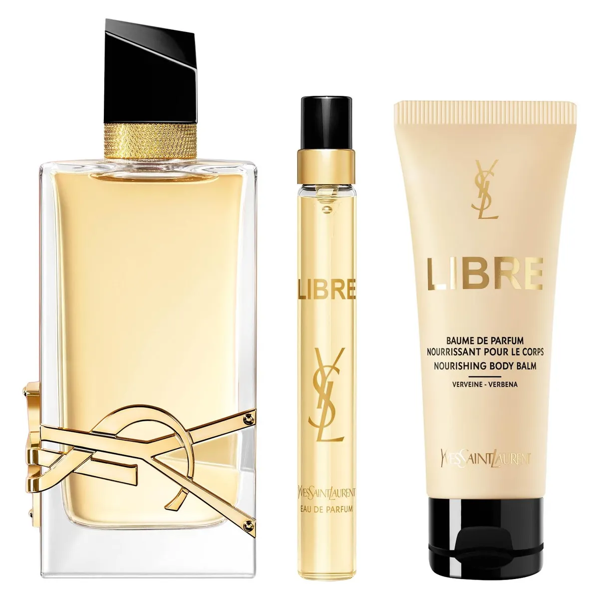 YVES SAINT LAURENT - Set Perfume Mujer Libre EDP 90ml + 10ml + Body Loation 50ml Yves Saint Laurent