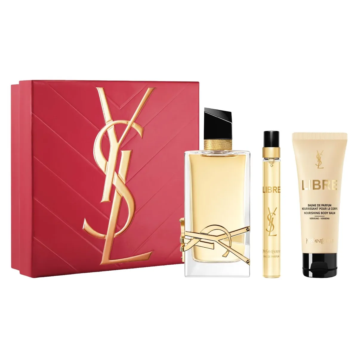 YVES SAINT LAURENT - Set Perfume Mujer Libre EDP 90ml + 10ml + Body Loation 50ml Yves Saint Laurent