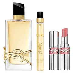 YVES SAINT LAURENT - Set Perfume Mujer Libre EDP 90ml + 10ml + Loveshine 44