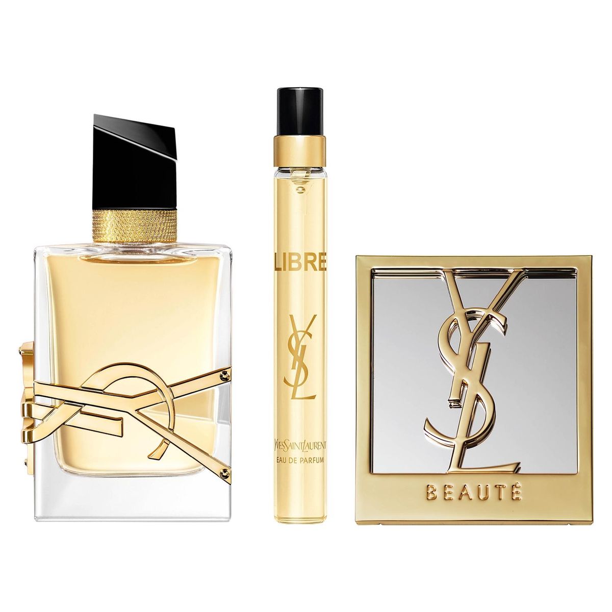 YVES SAINT LAURENT - Perfume Mujer Libre EDP Set 50 ml + 10 ml + Espejo Yves Saint Laurent
