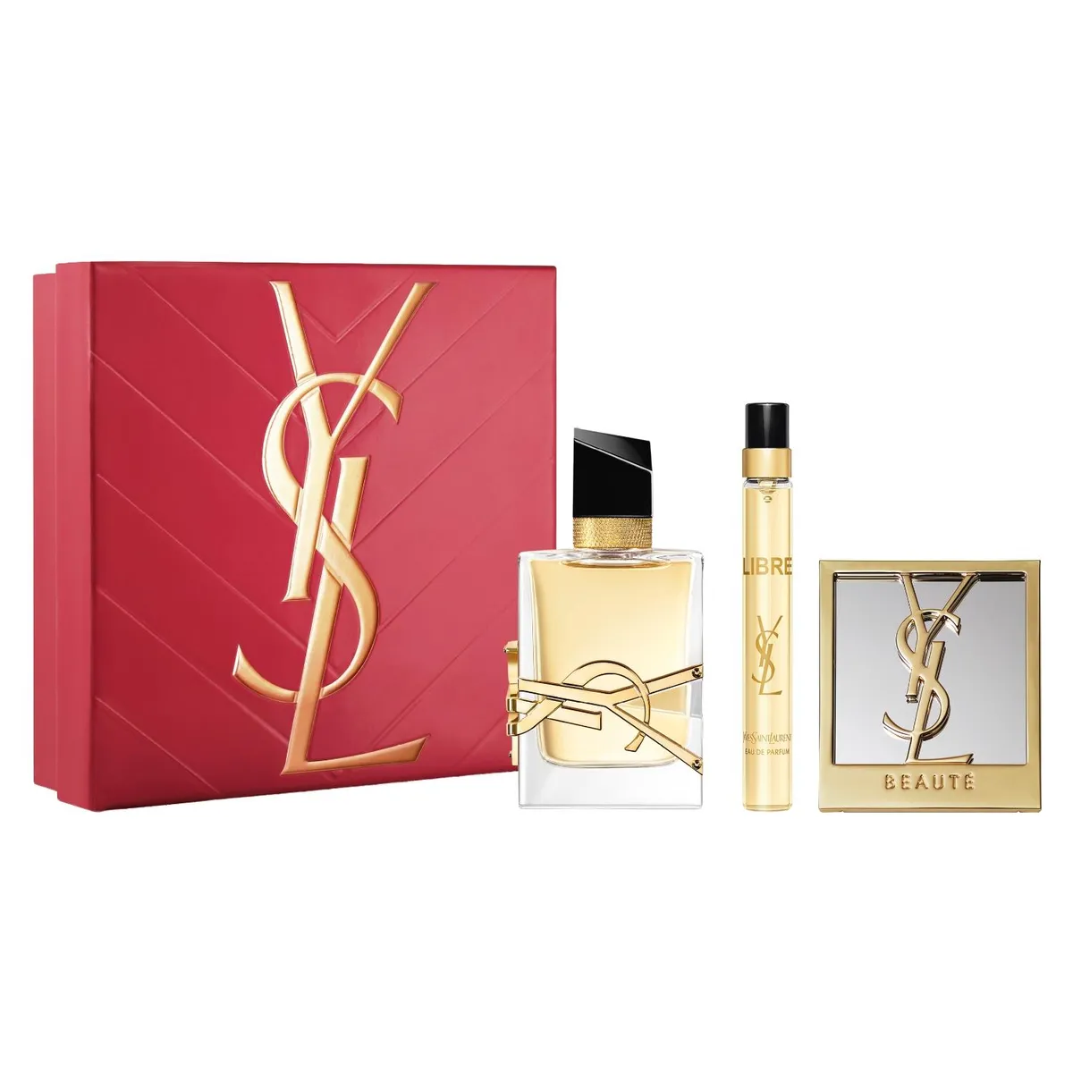 YVES SAINT LAURENT - Perfume Mujer Libre EDP Set 50 ml + 10 ml + Espejo Yves Saint Laurent