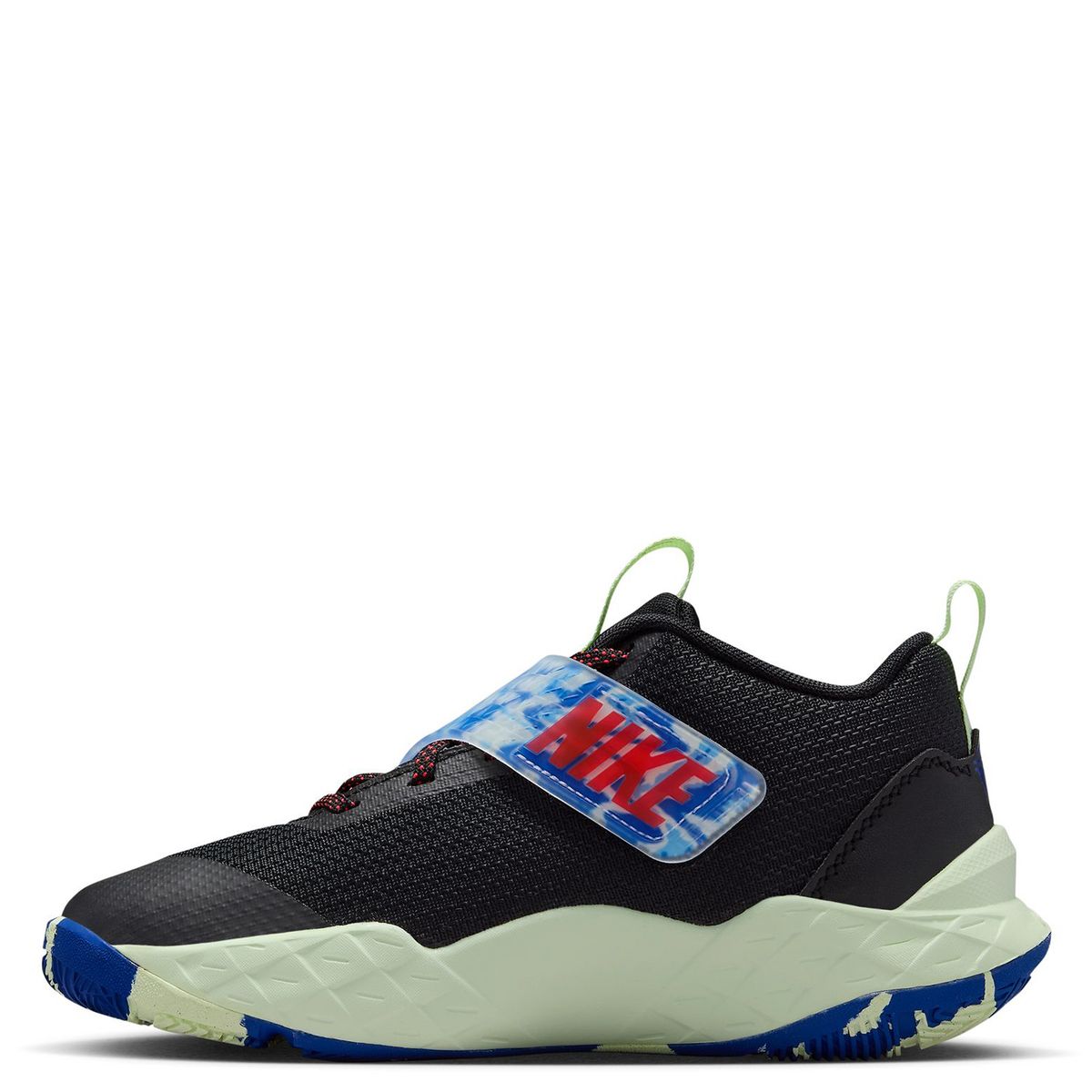 NIKE - Team Hustle D 12 Zapatilla Urbana Niño Negro (34.5 A 38.5) Nike
