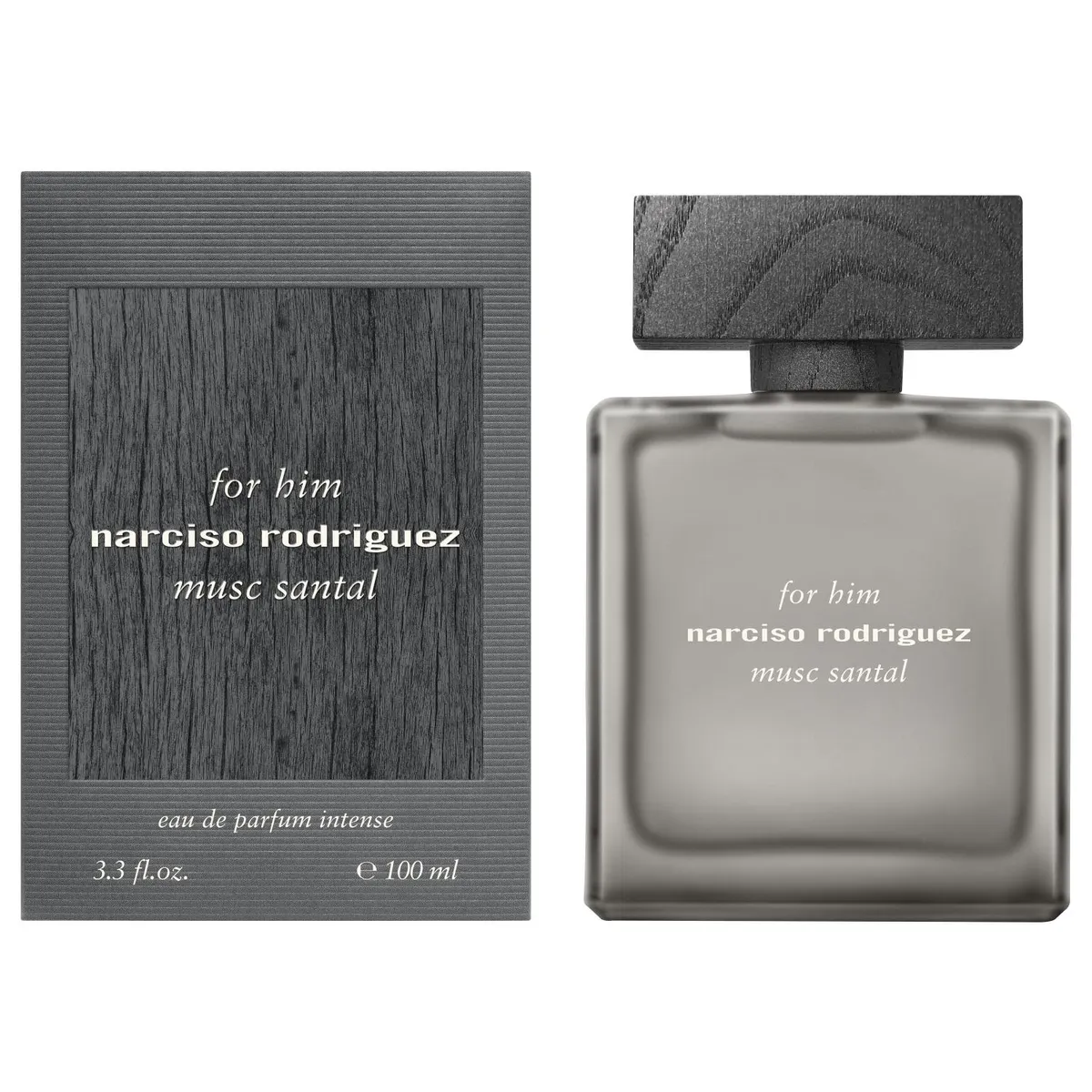 NARCISO RODRIGUEZ - Perfume Hombre For Him Musc Santal EDP Intense 100 ml Narciso Rodriguez