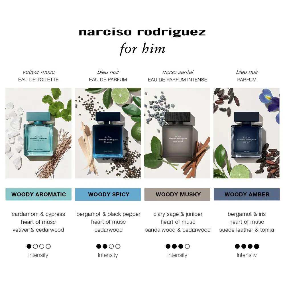 Narciso Rodriguez For Him Musc Santal EDP 100 ml, foto 7