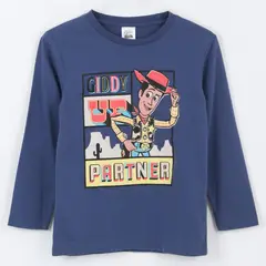 TOY STORY - Polera Manga Larga Algodón Niño