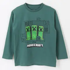 MINECRAFT - Polera Manga Larga Algodón Niño
