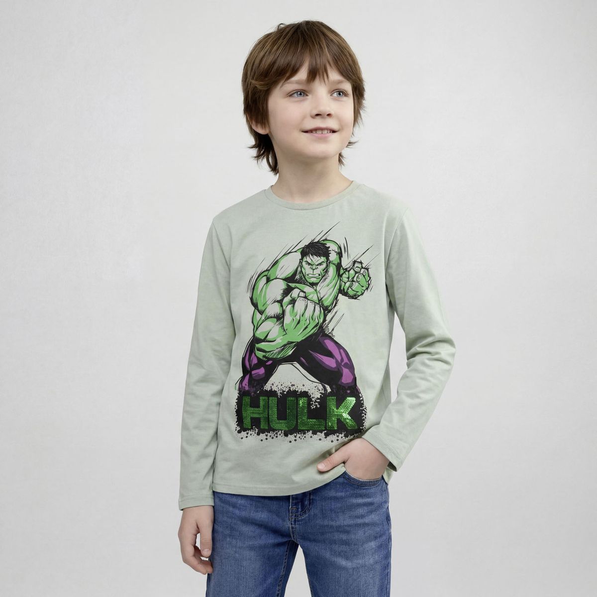 AVENGERS - Polera Niño Hulk Avengers