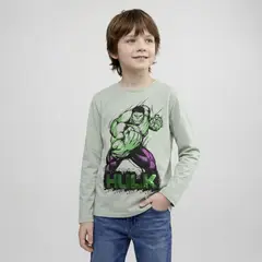 AVENGERS - Polera Niño Hulk