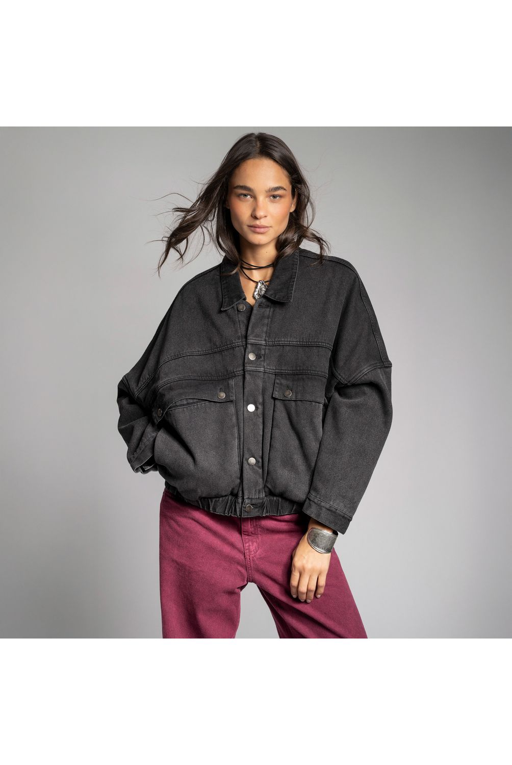 LOLITA LPK Chaqueta Tana Negro - Interior Chiporro Suave Mujer