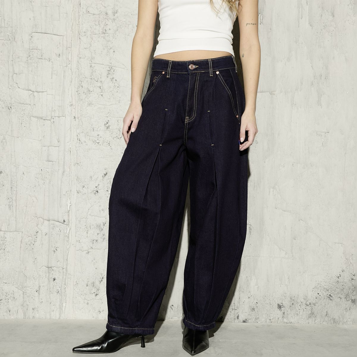 AMERICANINO - Jeans Balloon Mujer Lunática Americanino