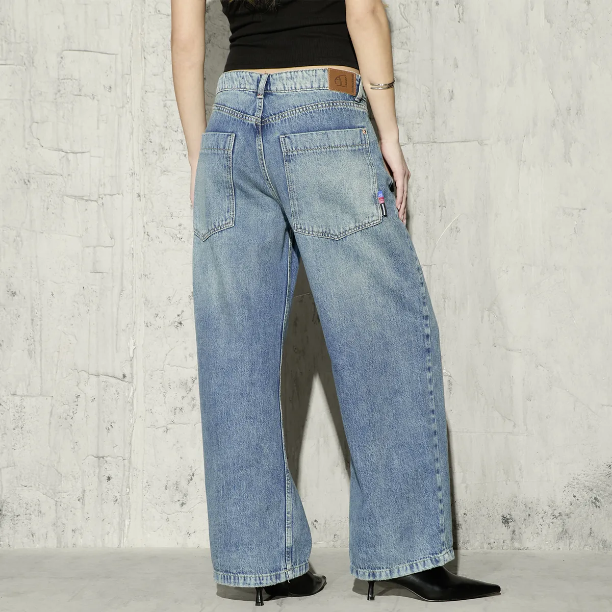 AMERICANINO - Jeans Balloon Mujer Lunática Americanino
