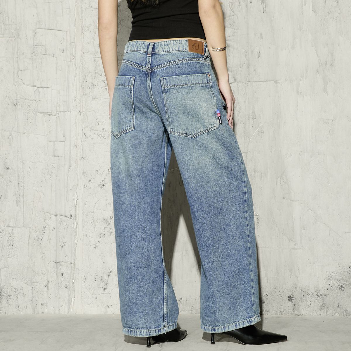 AMERICANINO - Jeans Balloon Mujer Lunática Americanino