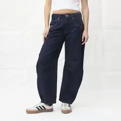 AMERICANINO - Jeans Balloon Tiro Medio Mujer