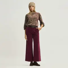SAVILLE ROW - Pantalón Mujer Tiro Medio
