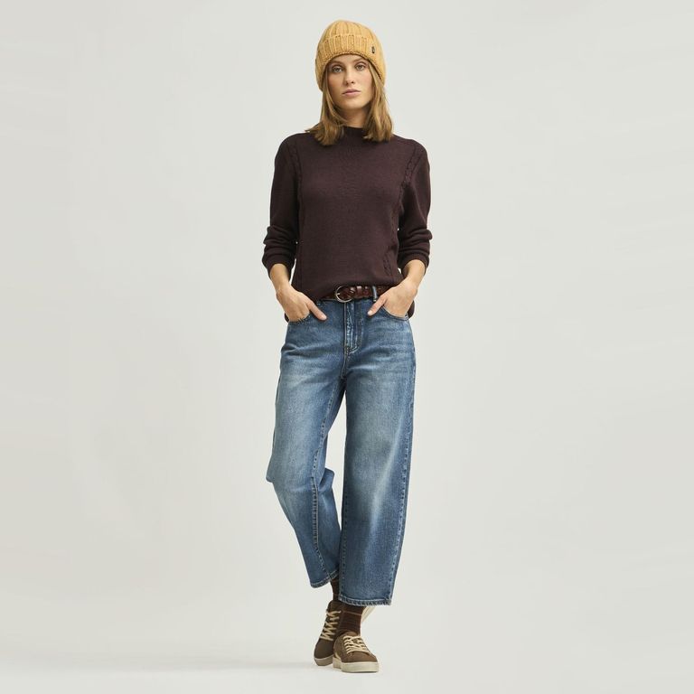 Jeans Mujer Tiro Medio