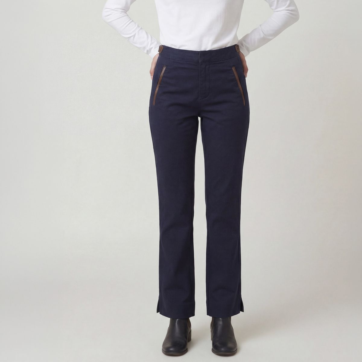 SAVILLE ROW - Pantalón Mujer Tiro Medio Saville Row